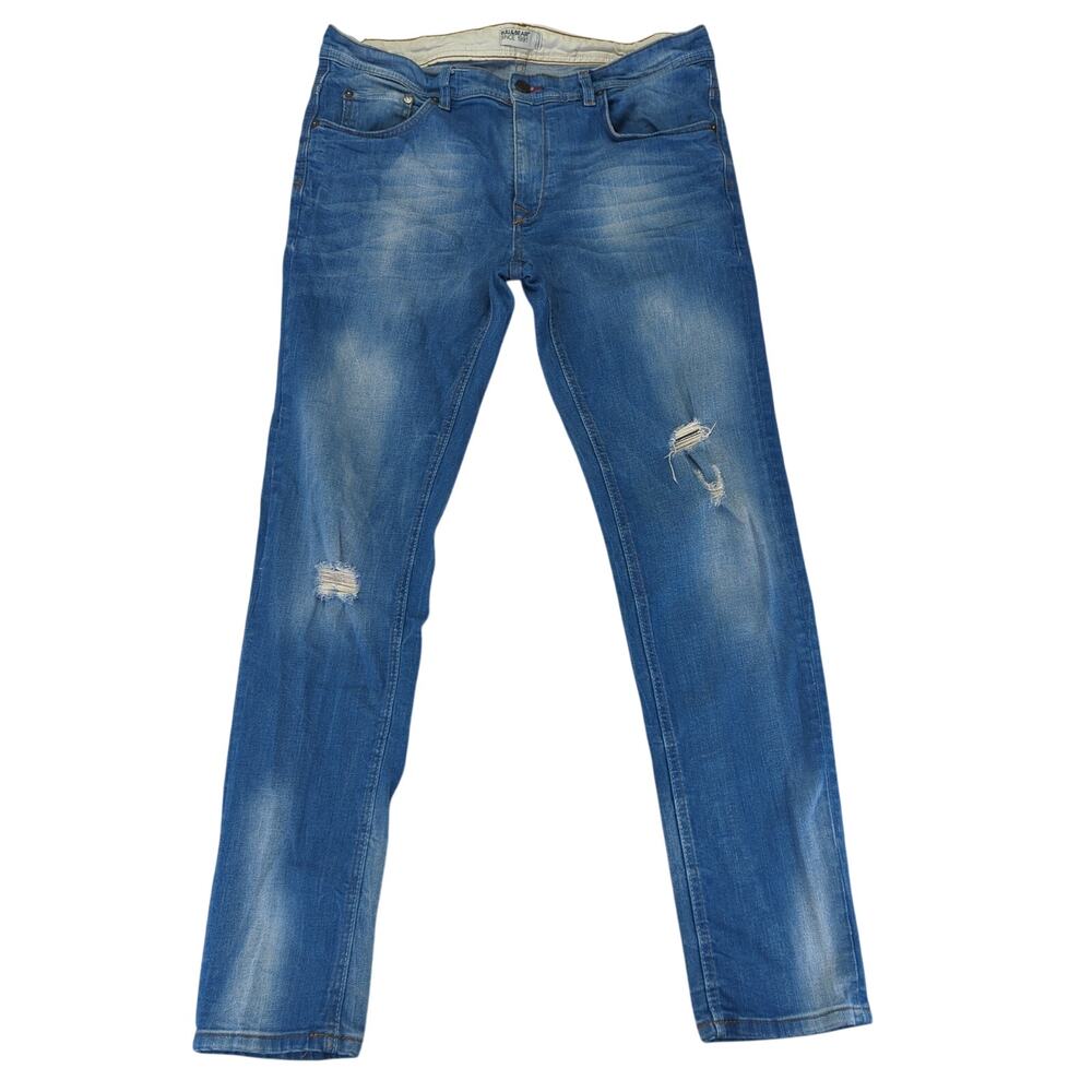 Pull & Bear Tapered Jeans Men's Size EU 46‎ Distressed US Size 36x32